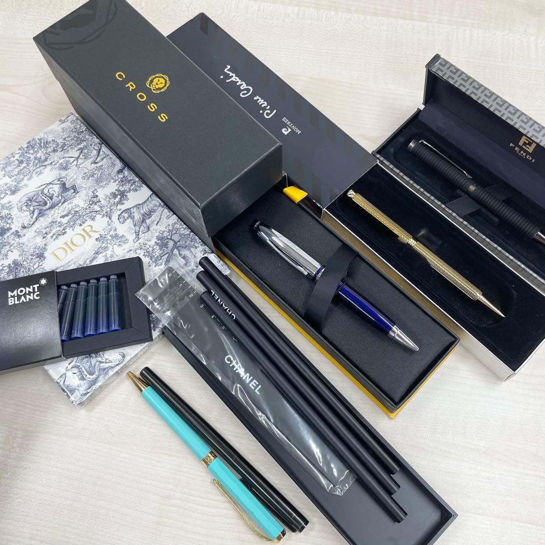 高級ブランド文具セット CHANEL DIOR FENDI