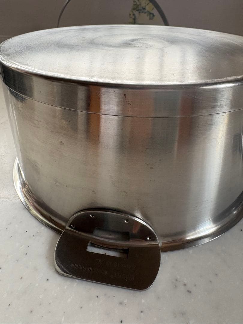 CRISTEL 深鍋20㌢蒸し器・料理本セット