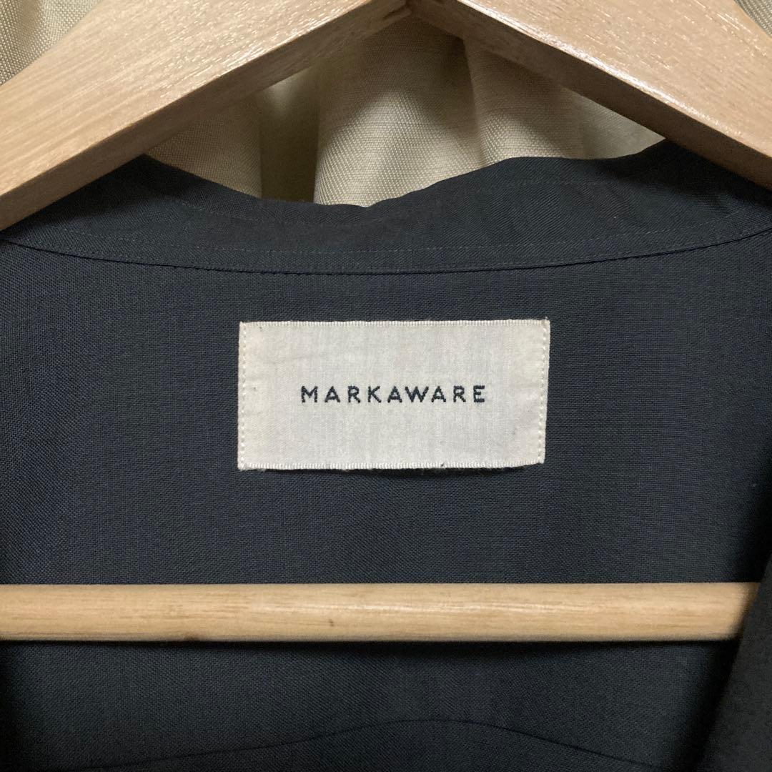 MARKAWARE サマーウールプルオーバーシャツ