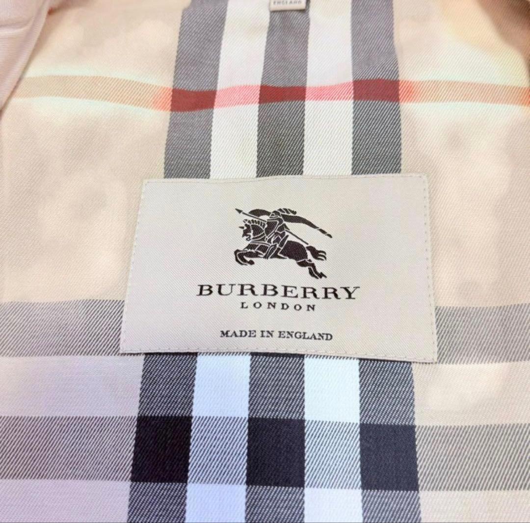 メタルボタンが美しい♪BURBERRY LONDON トレンチコート レディース