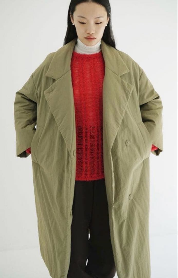 り*み様 CLANE COLOR DOWN CHESTER COAT