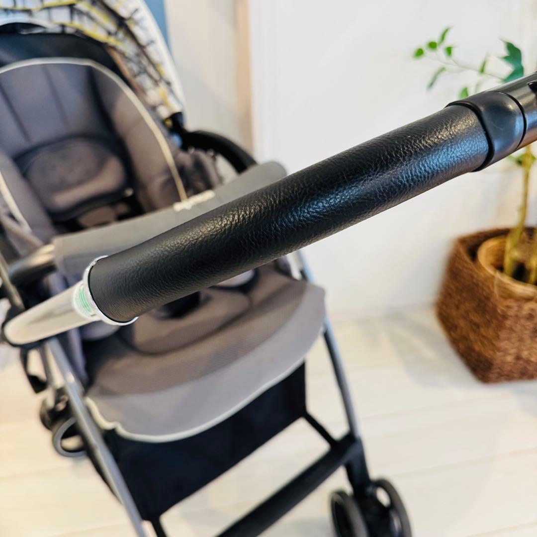 【美品】アップリカ　A型ベビーカー　ラクーナクッション