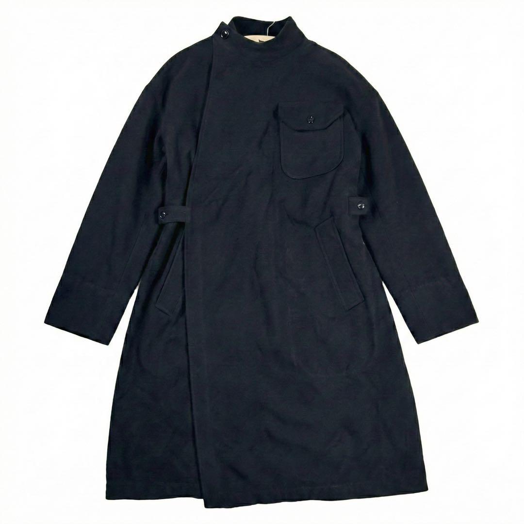 極美品 エンジニアドガーメンツ MGコート 黒 L相当 ベルトUSA製