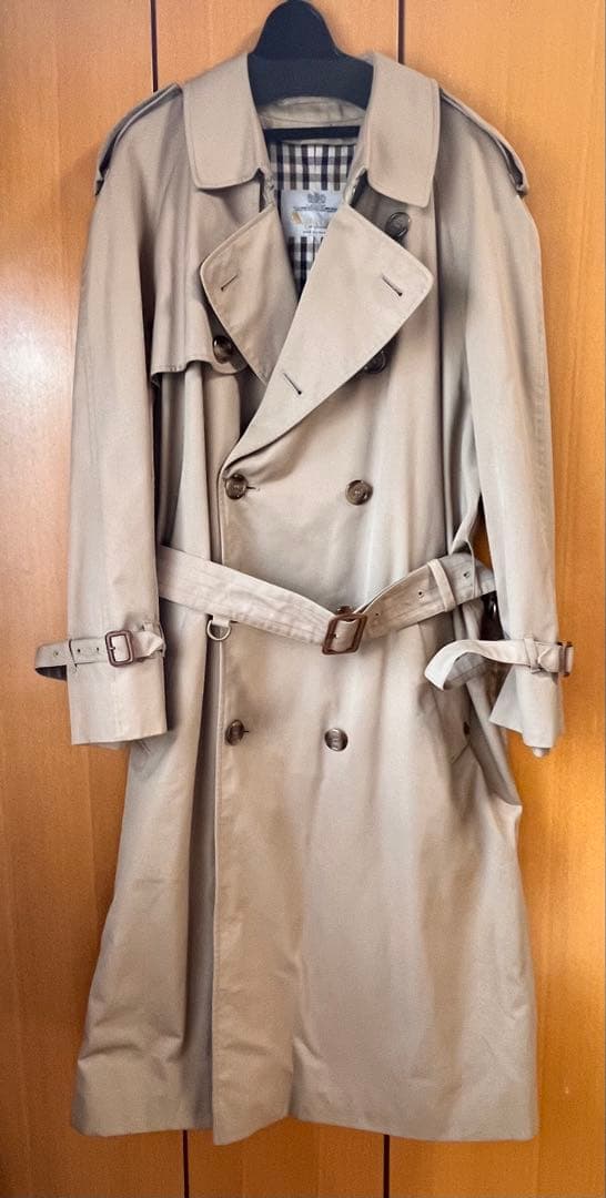 【Aquascutum／アクアスキュータム】英国製トレンチコート　2