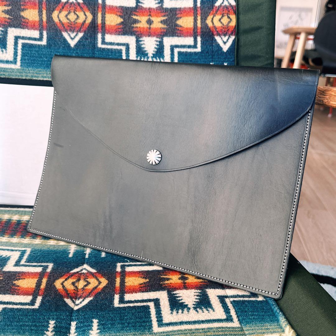 RRL レザーファイルフォルダー