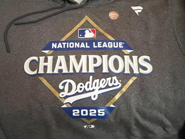 大谷翔平NLCS優勝記念Fanaticsロッカールームフーディ選手着用限定品L