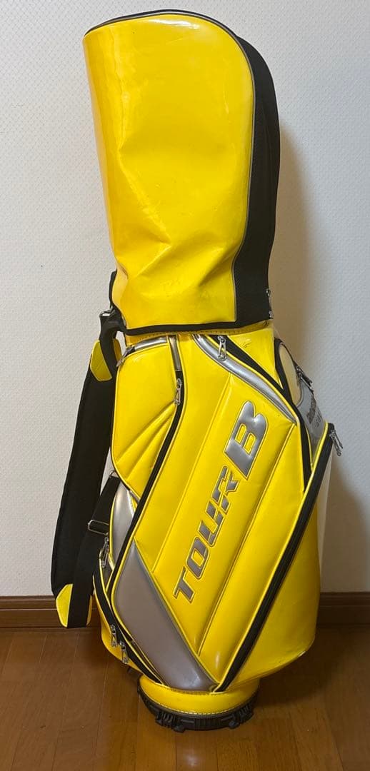 BRIDGESTONE TOUR B キャディーバック　イエロー