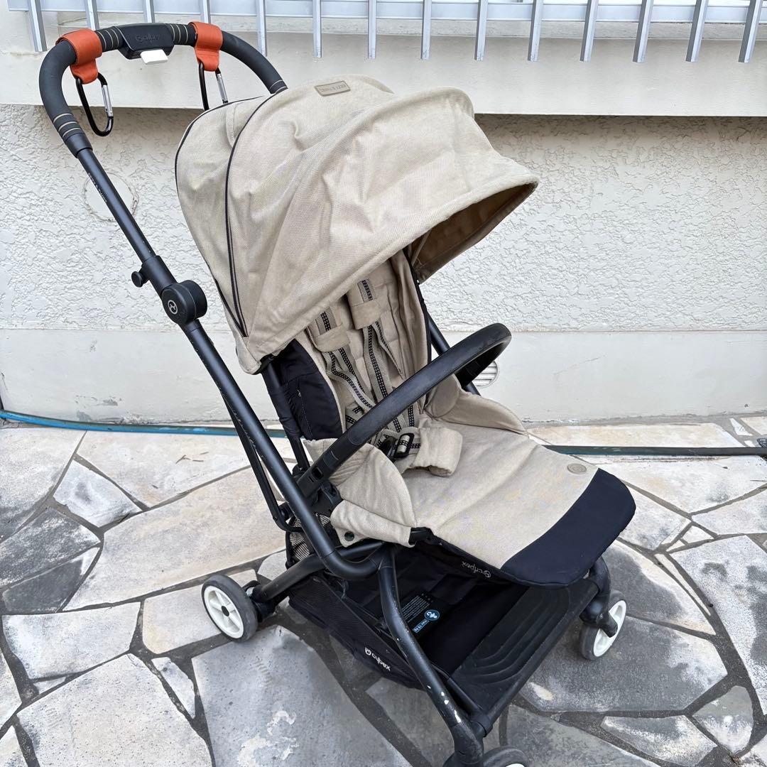 【美品】cybex サイベックス イージーS ツイスト2 ベージュ