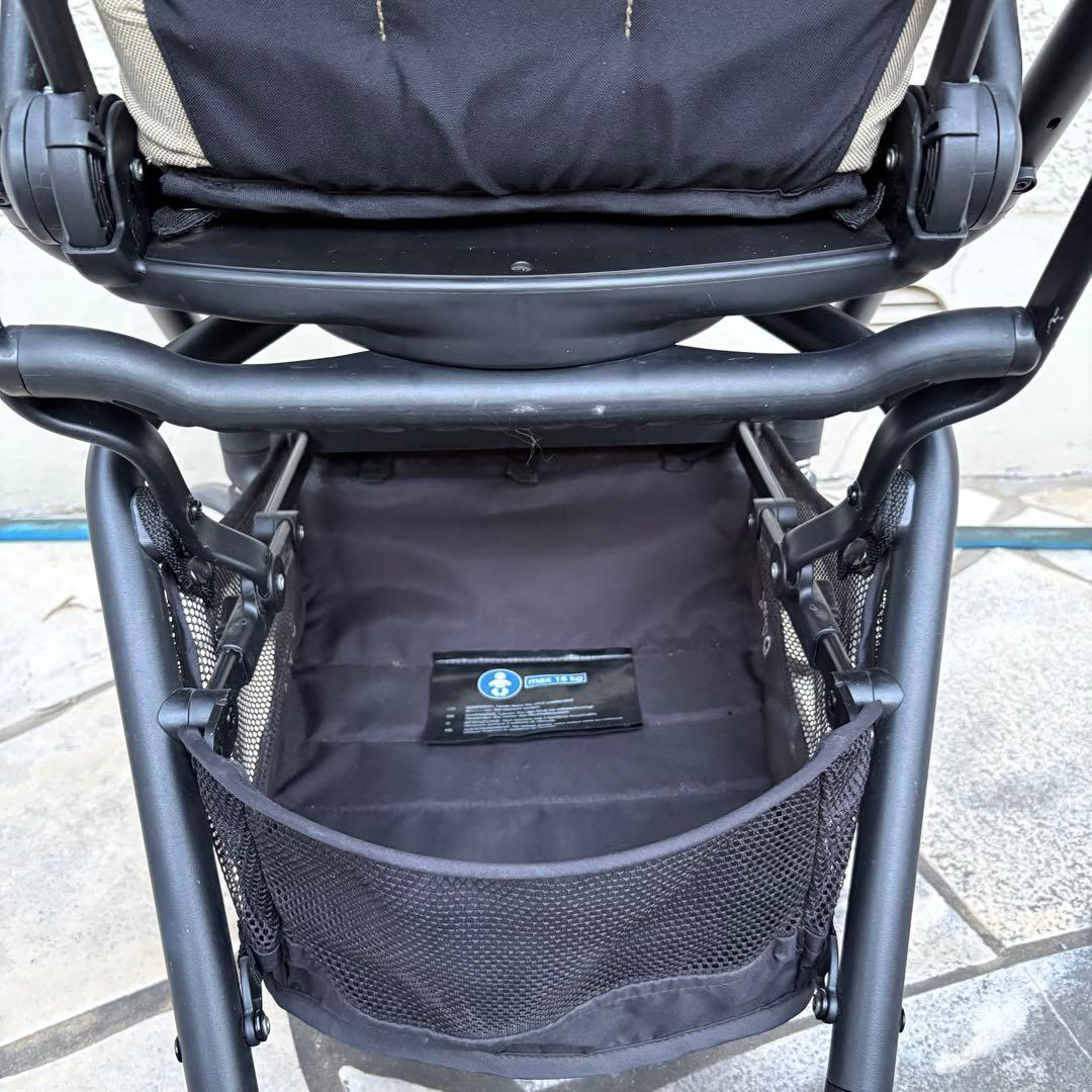 【美品】cybex サイベックス イージーS ツイスト2 ベージュ