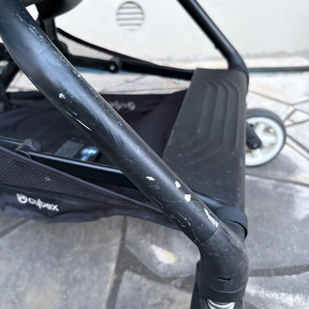 【美品】cybex サイベックス イージーS ツイスト2 ベージュ