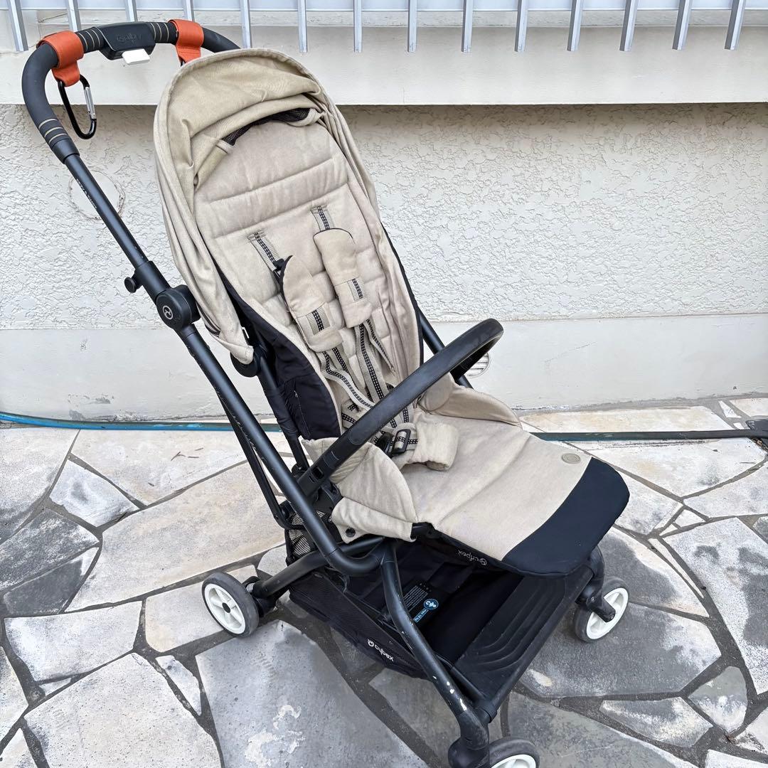 【美品】cybex サイベックス イージーS ツイスト2 ベージュ