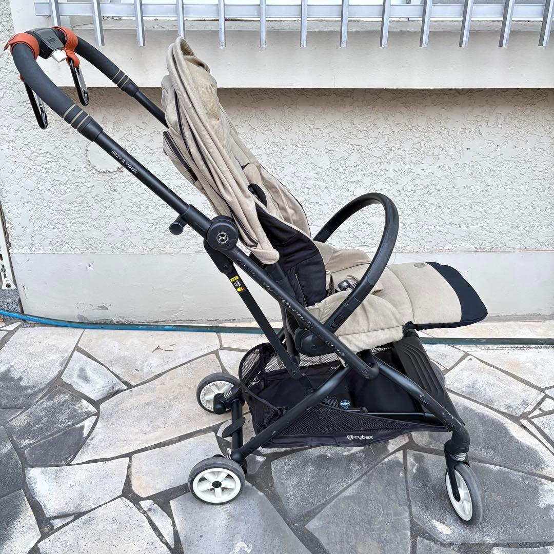 【美品】cybex サイベックス イージーS ツイスト2 ベージュ