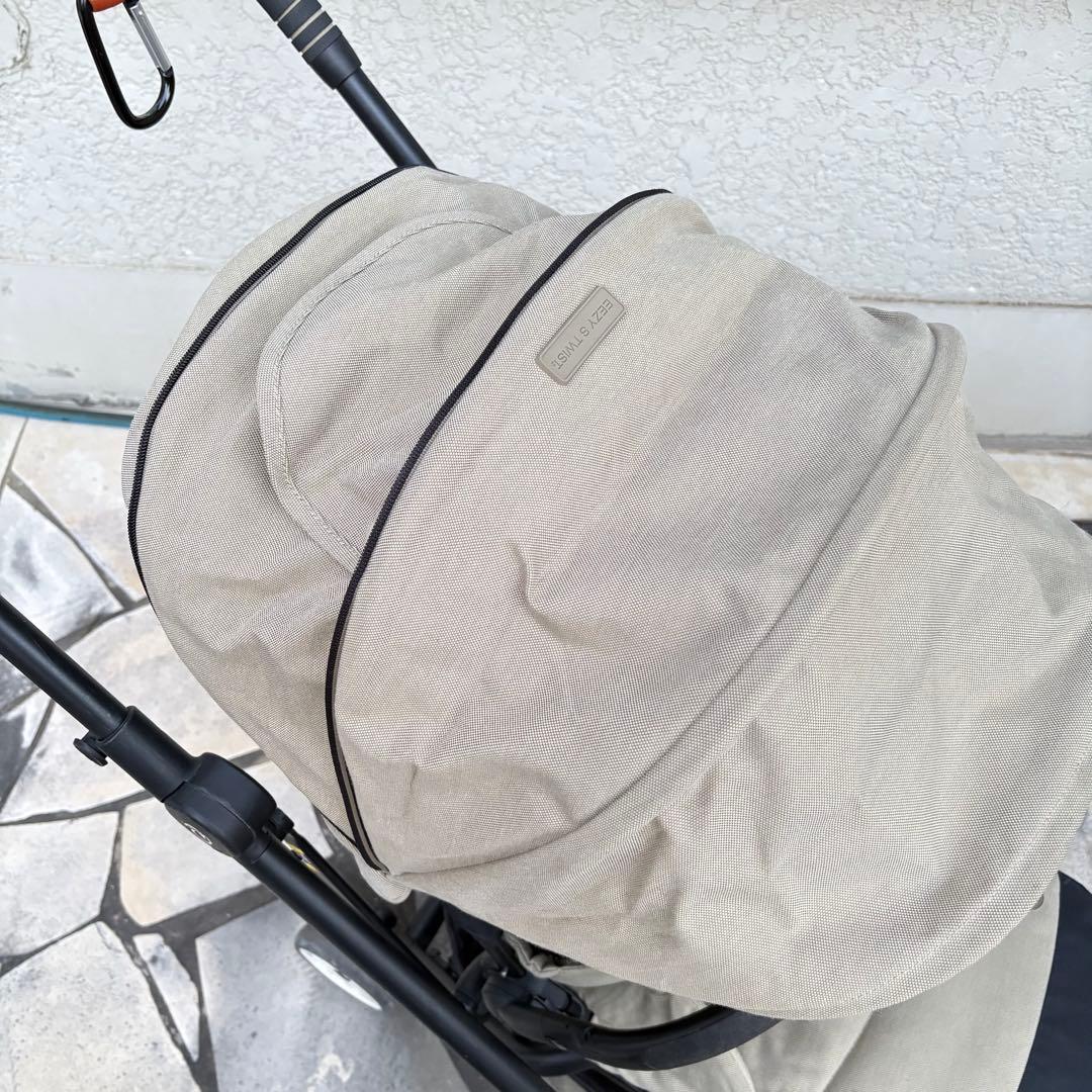 【美品】cybex サイベックス イージーS ツイスト2 ベージュ