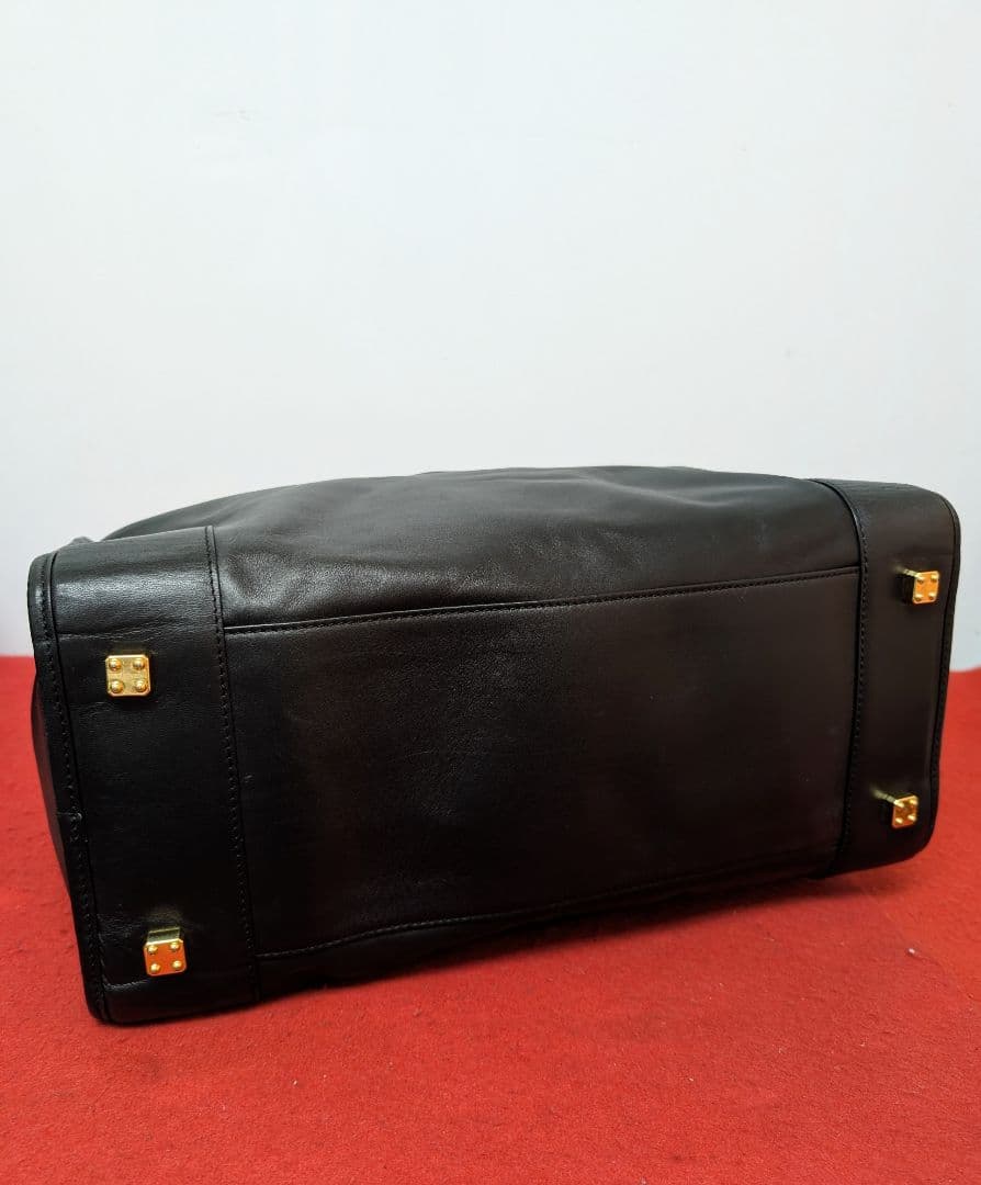 美品 極希少！ロエベ LOEWE アナグラム ボストン ハンドバッグ アマソナ