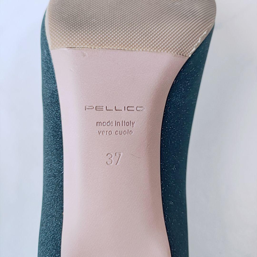 PELLICO ラメ グリッター パンプス ハイヒール