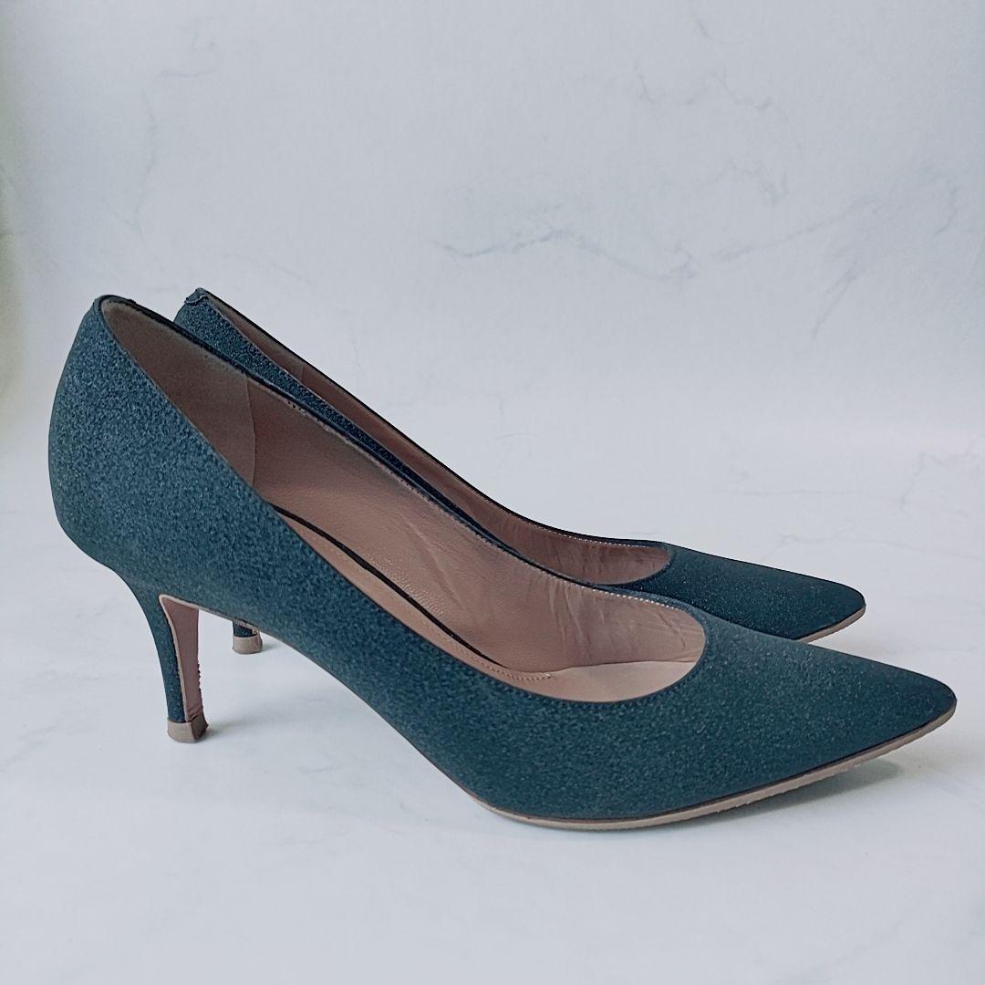 PELLICO ラメ グリッター パンプス ハイヒール