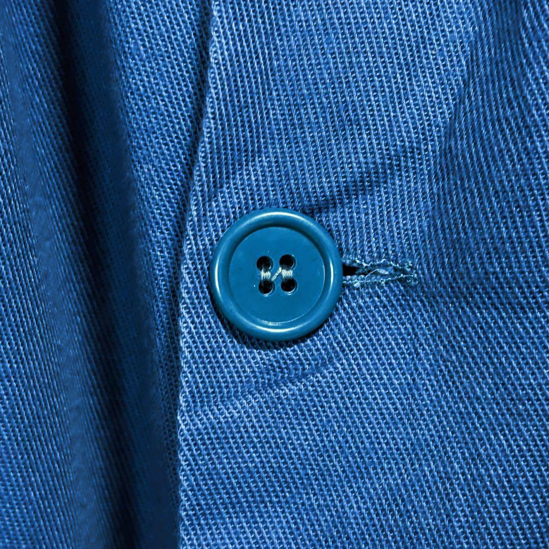 90s French ヴィンテージWork Atelier LOGO Coat