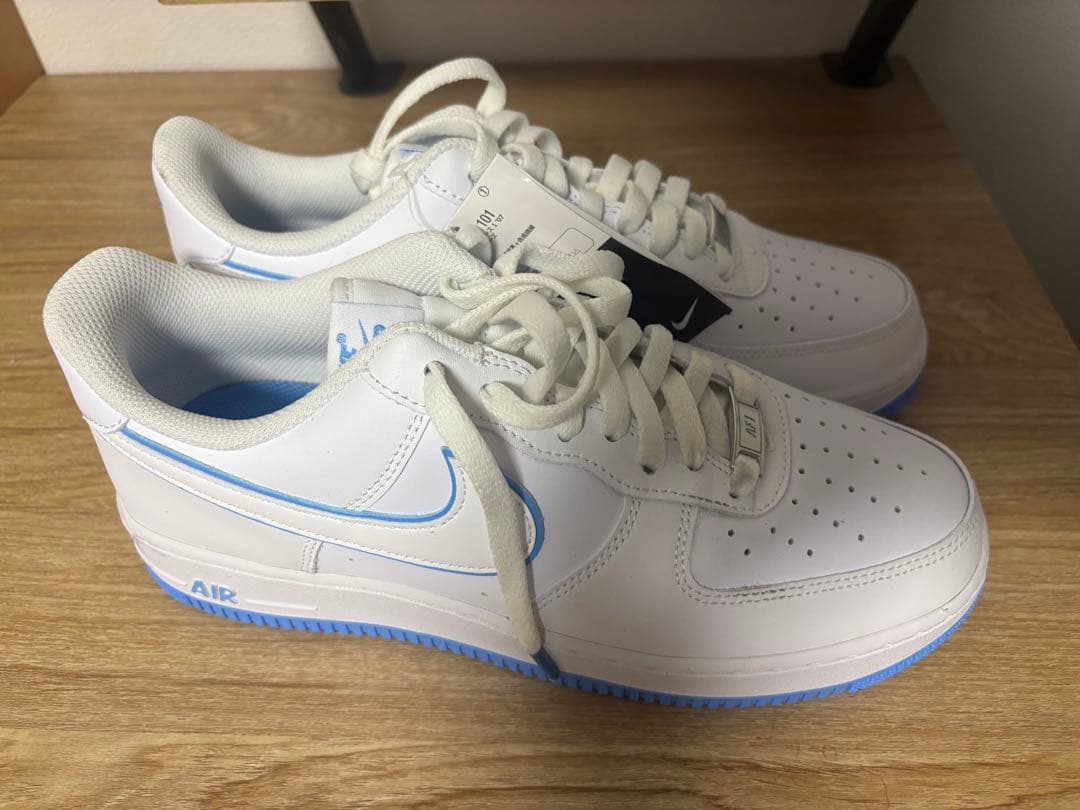 Y2234　NIKE エアフォース1 新品 未使用 26.5cm 白 水色