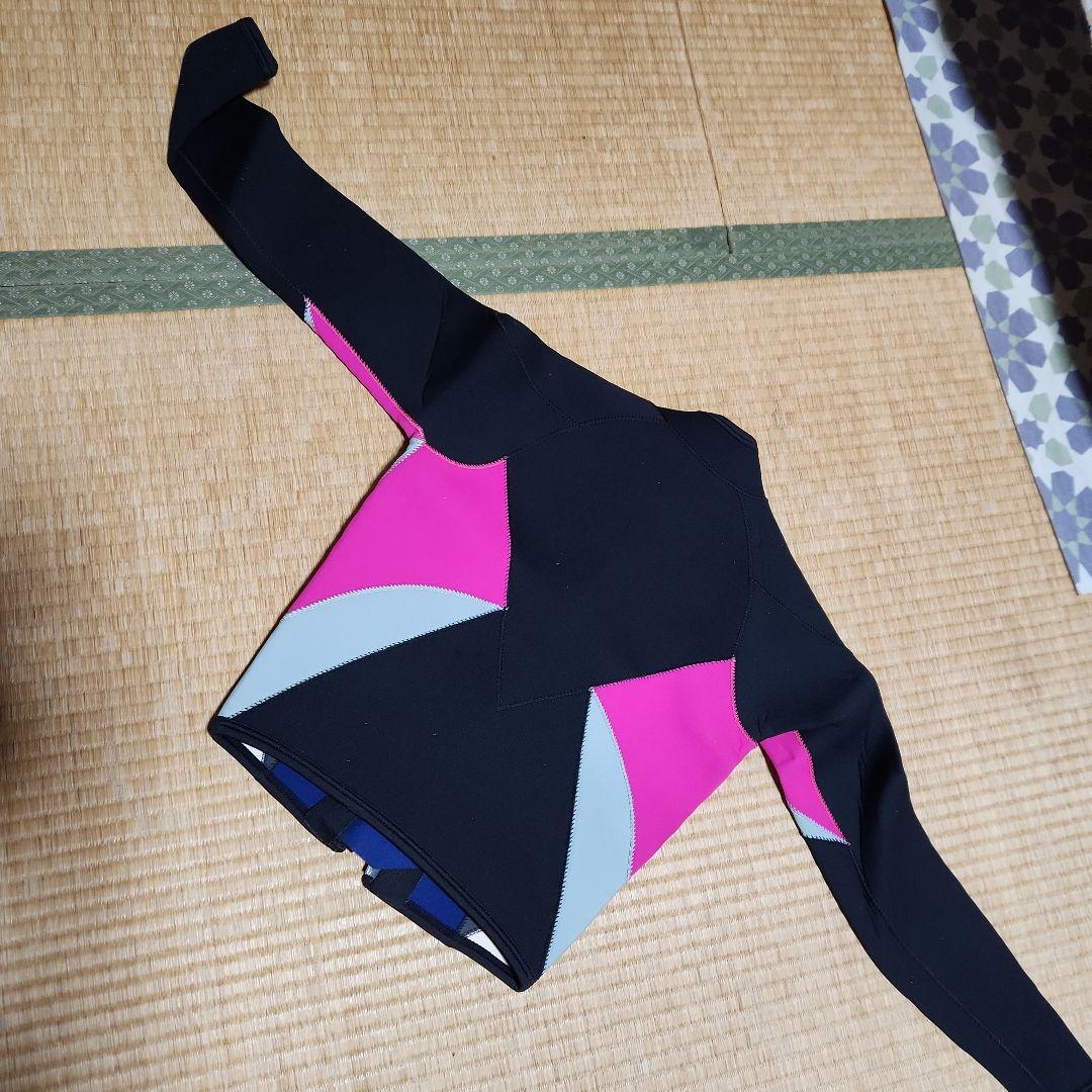 レディースTUSA ウェットスーツ 黒灰色ピンク 0910 No.3