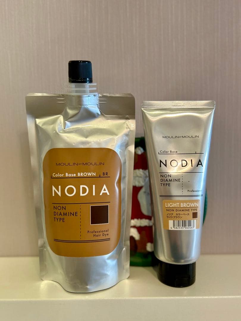 ノジア カラーリング剤 ブラウン・ライトブラウン