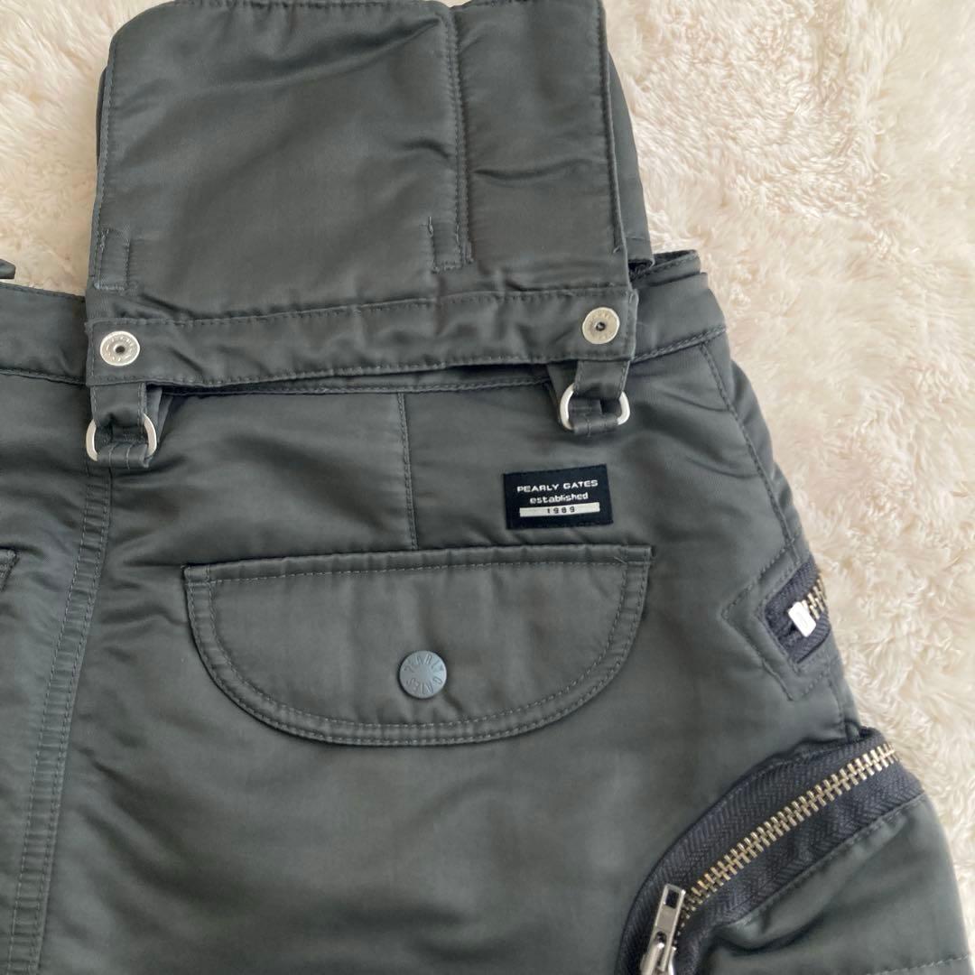 美品！PEARLY GATES ミニスカート 防風防寒　秋冬　中綿