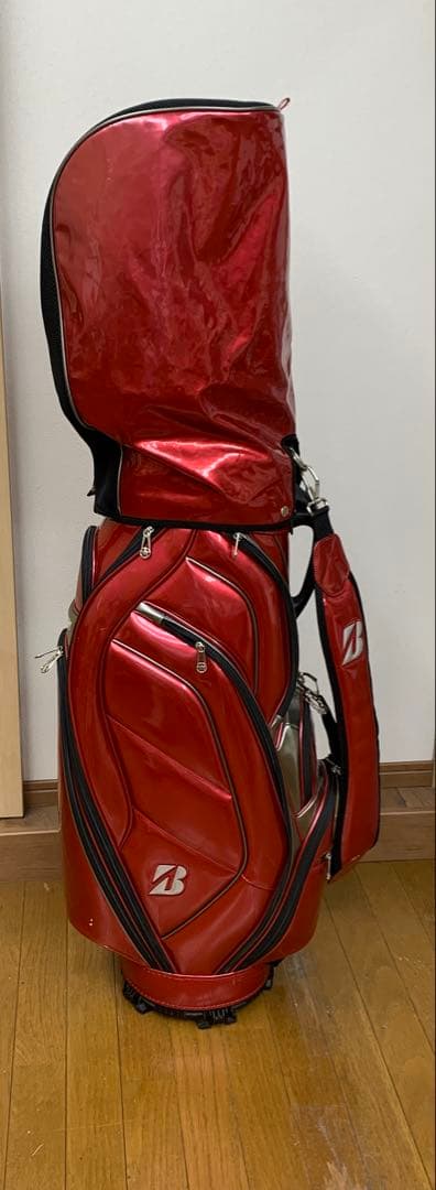 BRIDGESTONE GOLF 赤 ゴルフバッグ