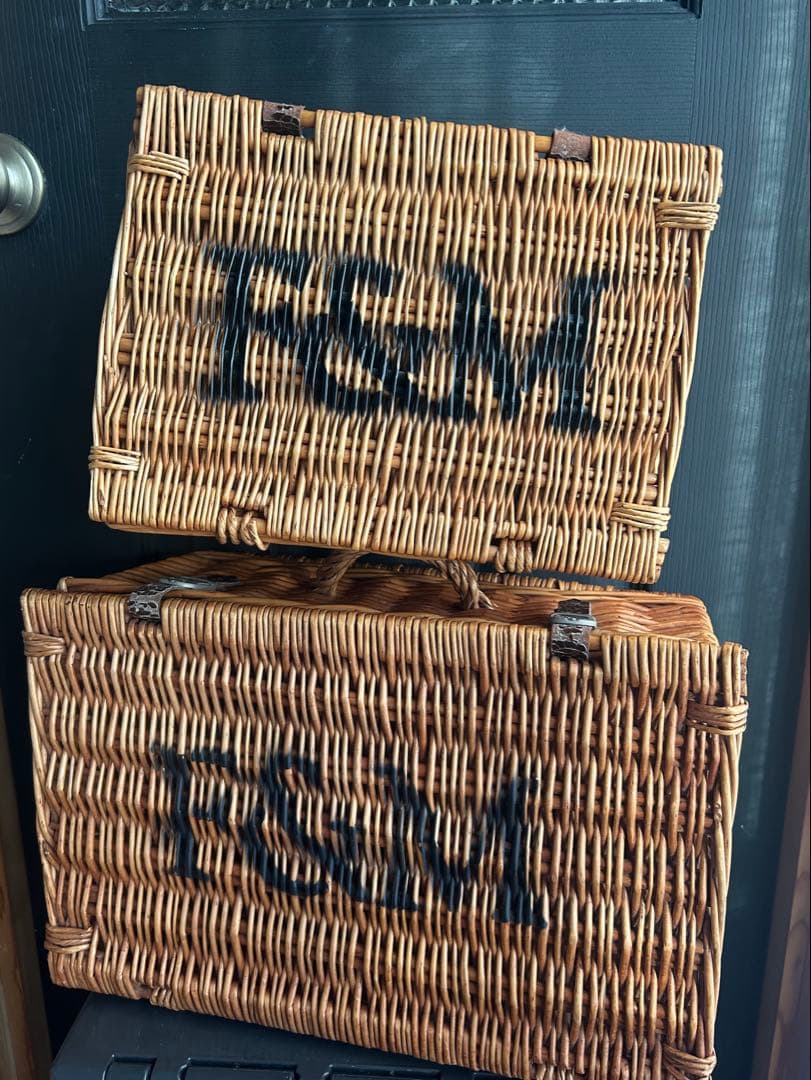 Fortnum&Mason フォートナムアンドメイソン バスケット　2個セット