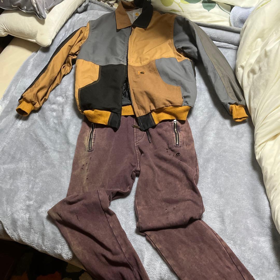 今月限定価格Carhartt マルチカラーブルゾン