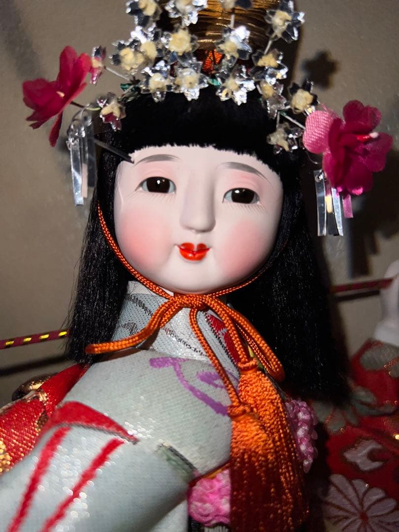 【縁起物】　叩く人形