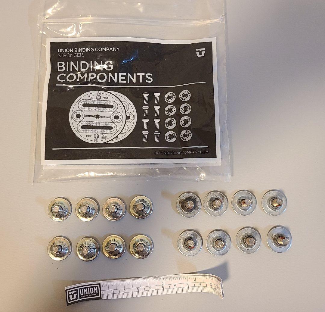 スノーボード　ビンディング　UNION　ATLAS マットブラック　Mサイズ