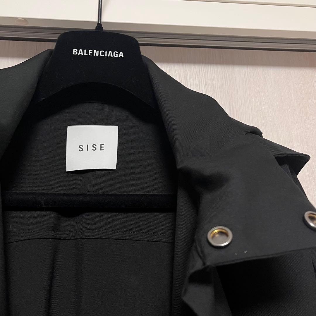 SISE 定番ロングコート　定価10万