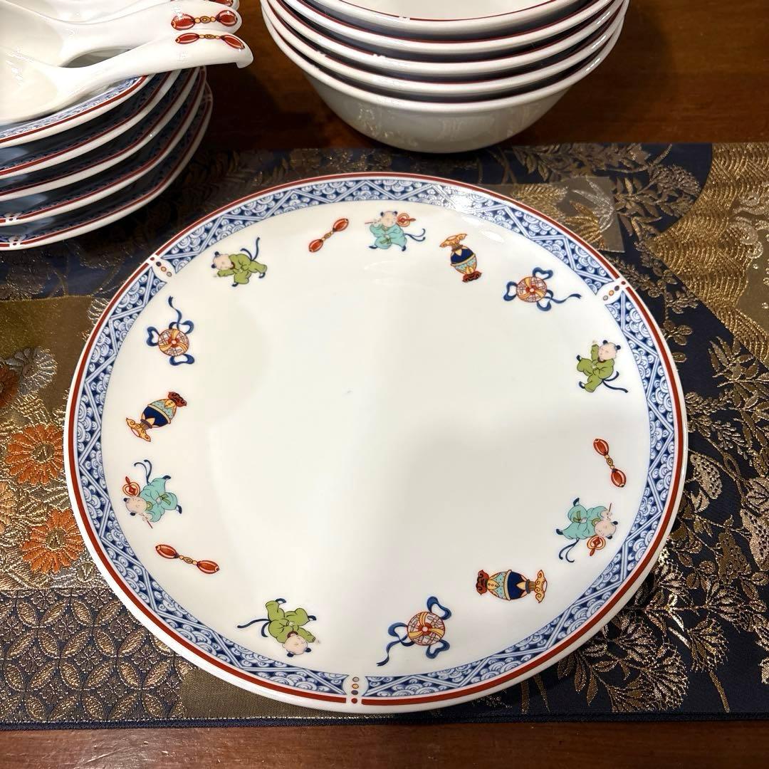 ナルミNARUMI china 中華SET唐子【21 SET】