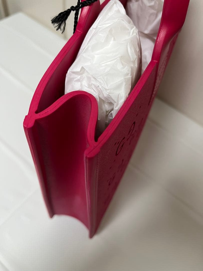 GUCCI チルドレンズ GG トートハンドバック(赤)