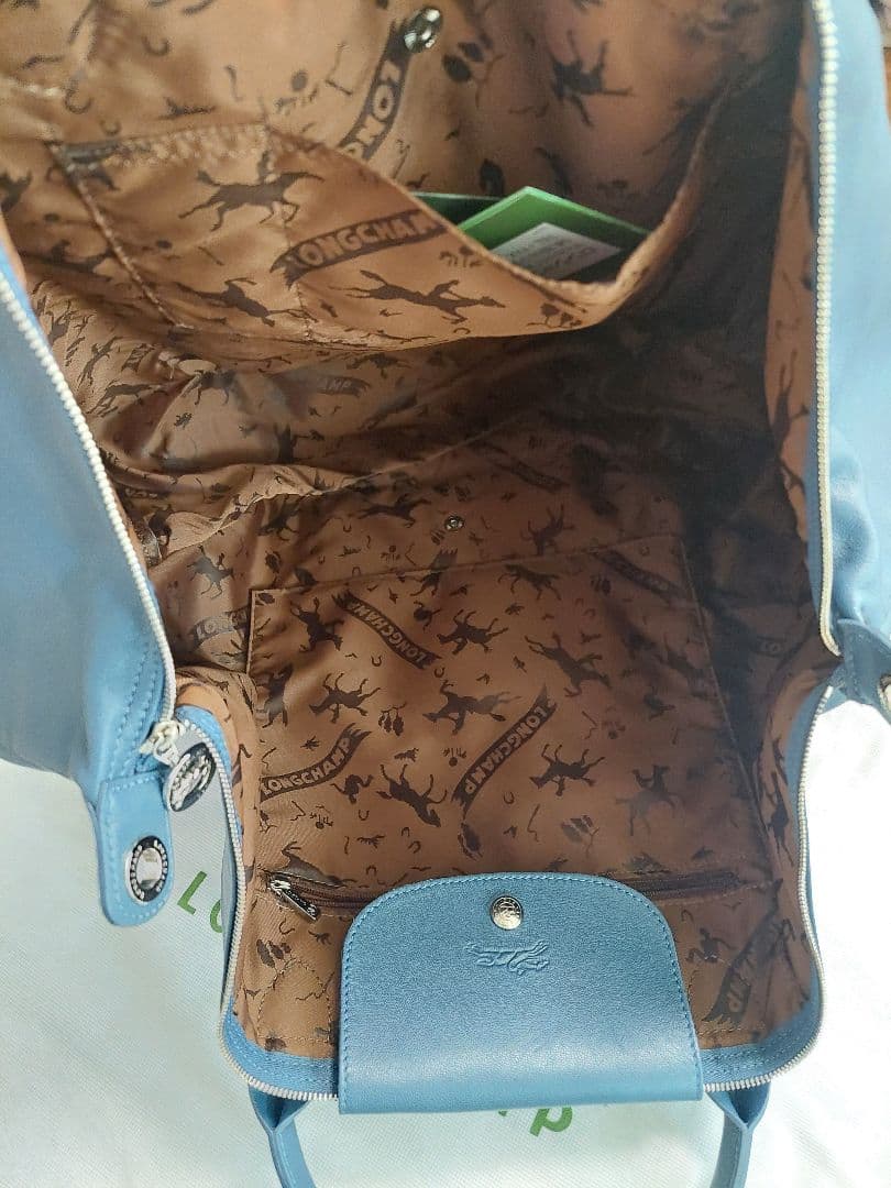 【美品】ロンシャン オールレザー 2Way旅行用ボストンバック