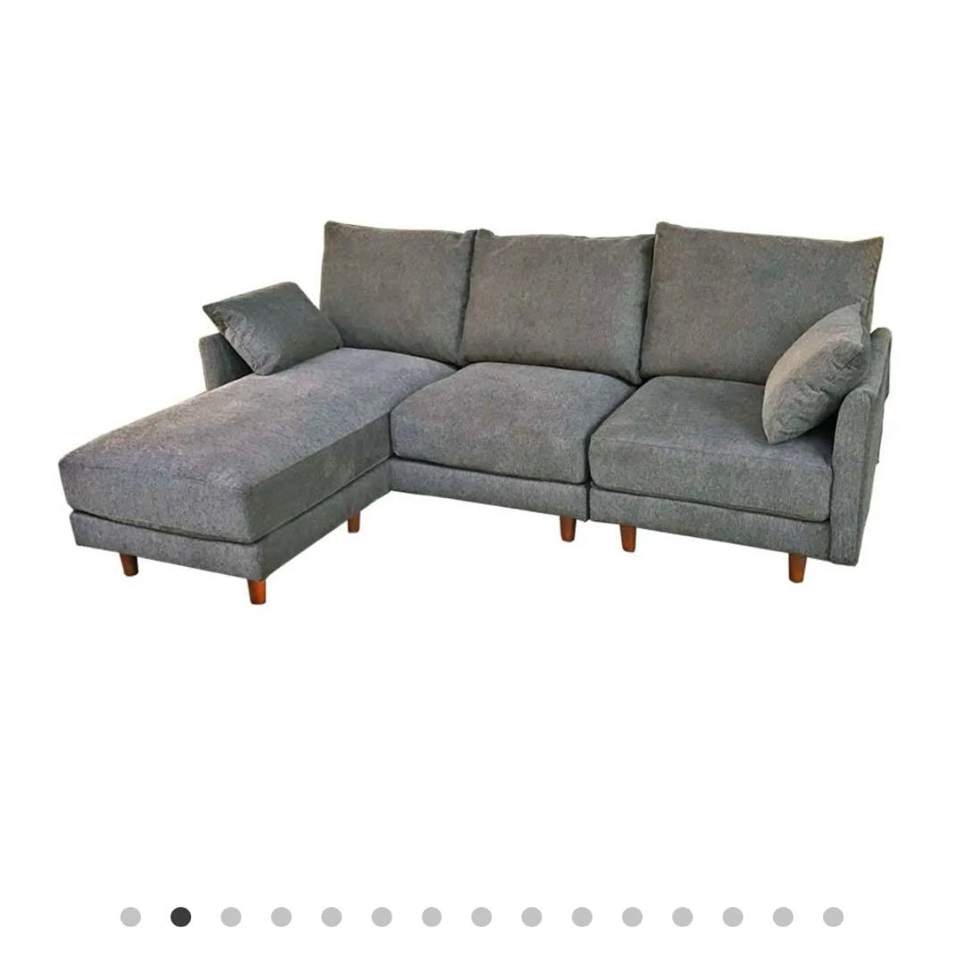 《引取は18,500値引》定価128000円 NOCEカウチソファ