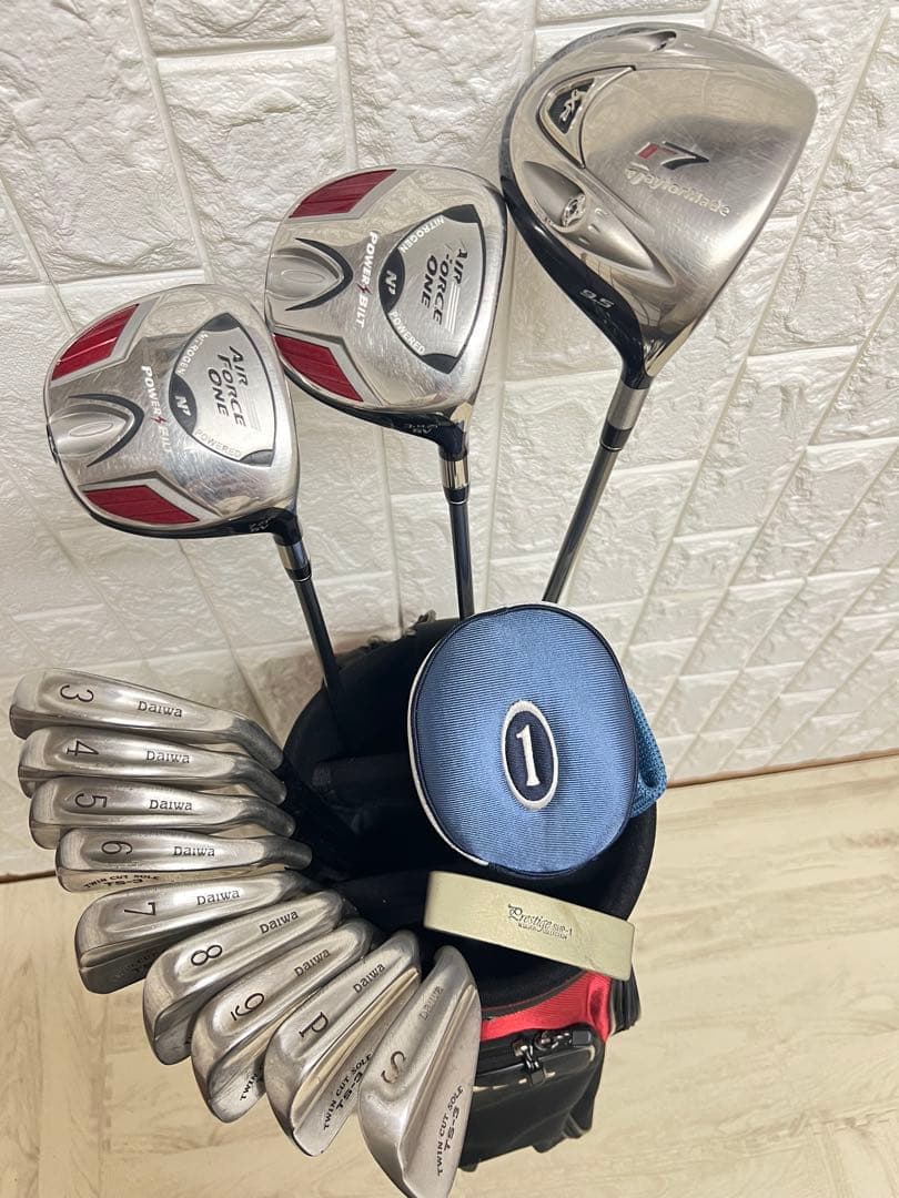 初心者おすすめ ゴルフクラブセット メンズ テーラーメイド キャディバック付