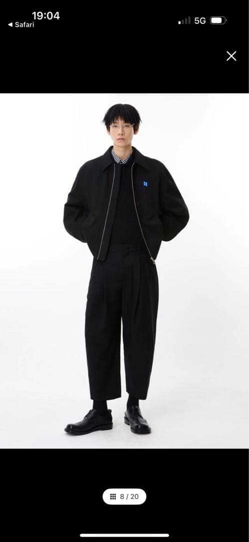 ADER error Sig; TRS Tag jacket 01 ジャンパー