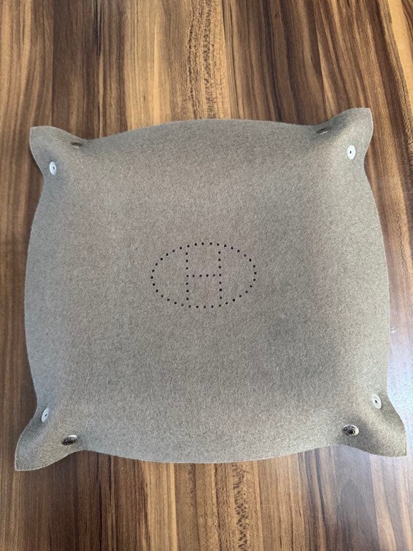 オニオンスープ 　HERMES エルメス　ヴィドポッシュ　25㎝　トレイ