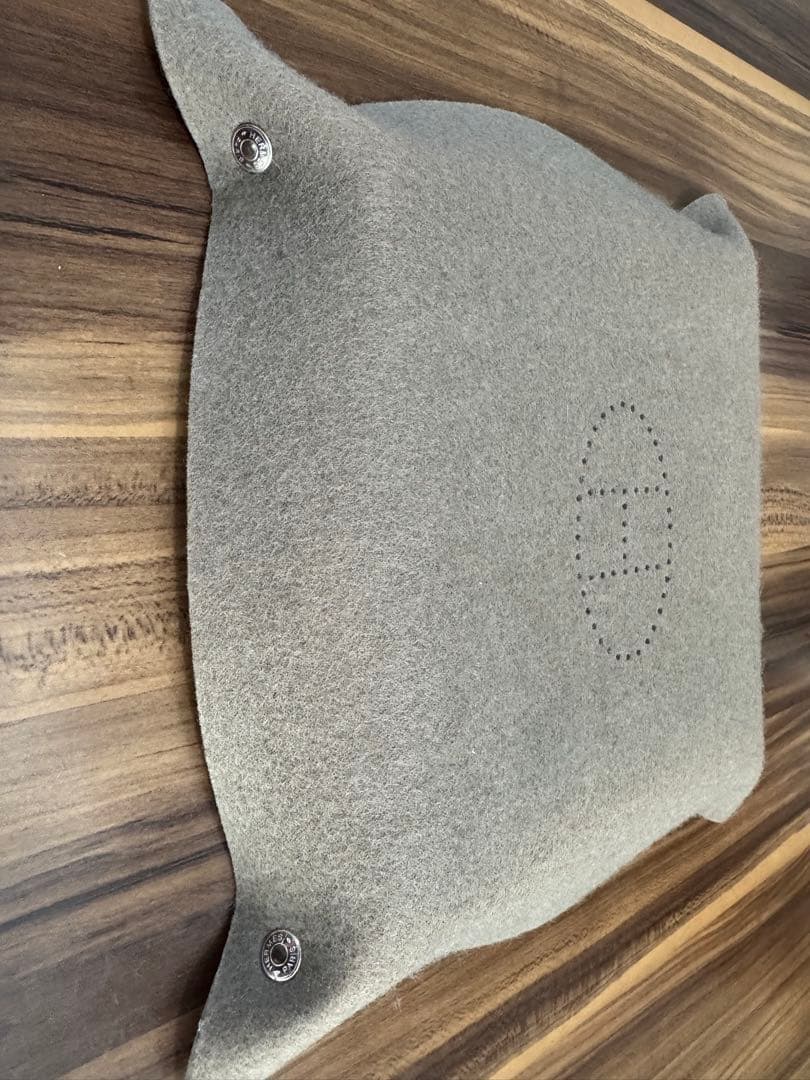 オニオンスープ 　HERMES エルメス　ヴィドポッシュ　25㎝　トレイ