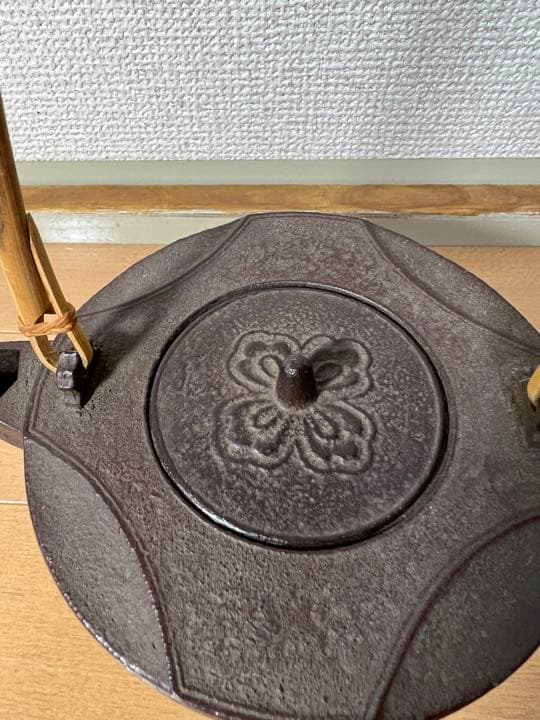 234 浄義　七宝銚子　鉄瓶