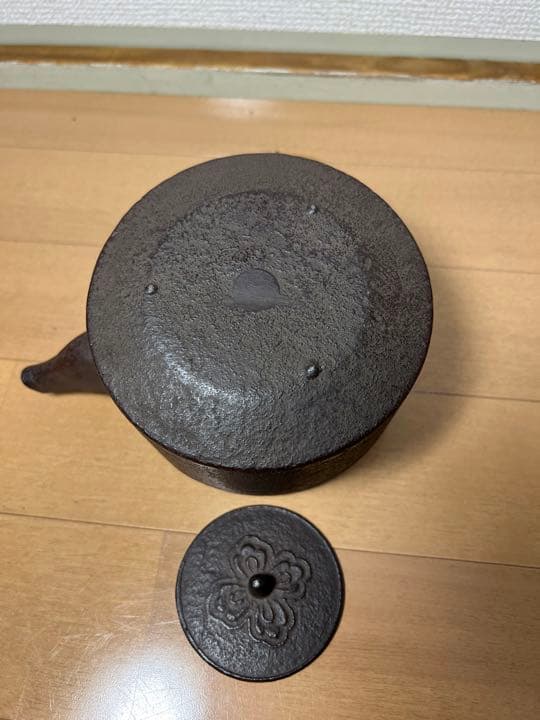 234 浄義　七宝銚子　鉄瓶