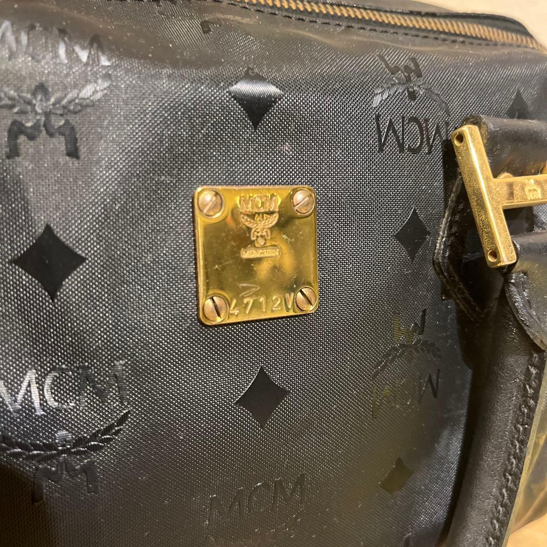 MCM ミニボストンバッグ