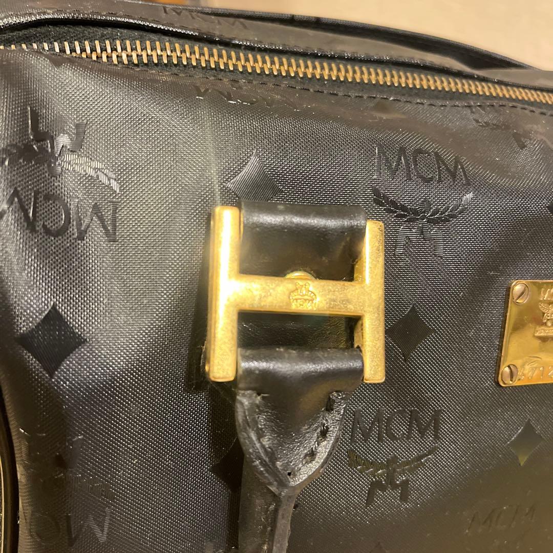 MCM ミニボストンバッグ