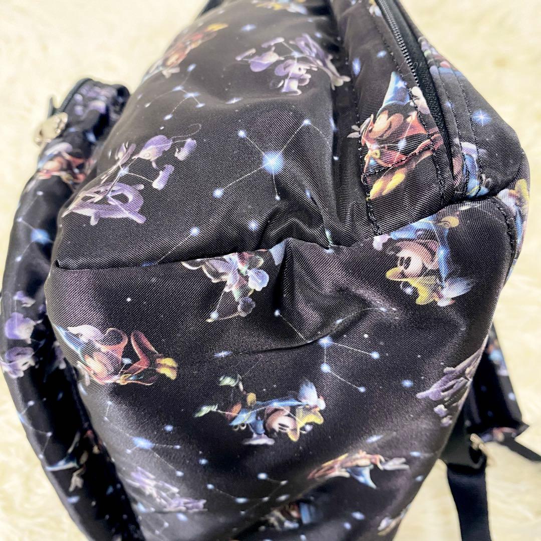 極美品　ポーター　リュック　ディズニー　コラボ　90周年　ミッキー　ブラック