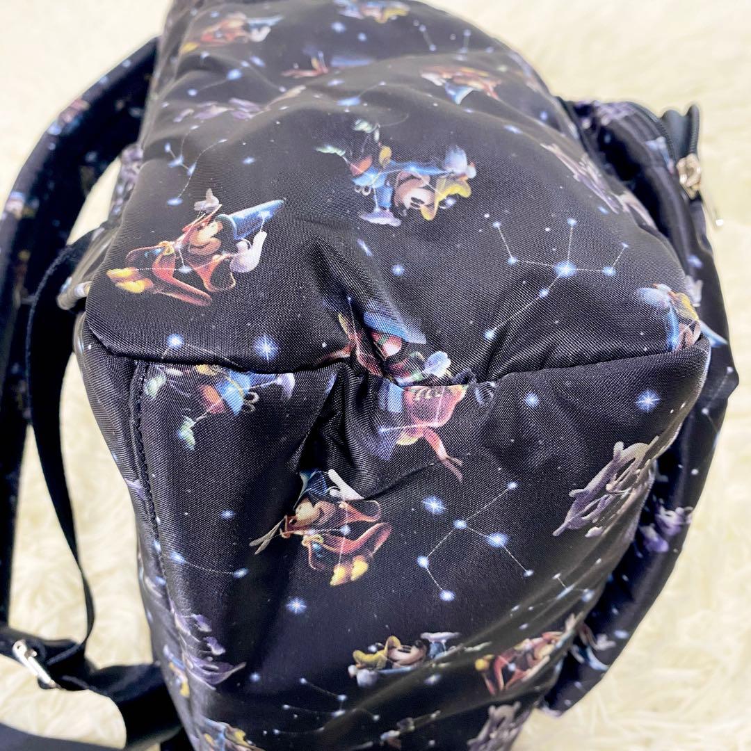 極美品　ポーター　リュック　ディズニー　コラボ　90周年　ミッキー　ブラック