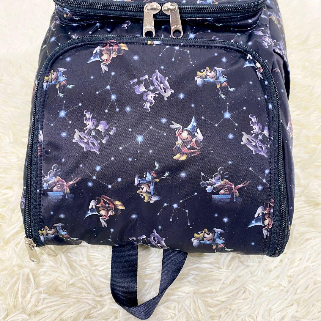 極美品　ポーター　リュック　ディズニー　コラボ　90周年　ミッキー　ブラック