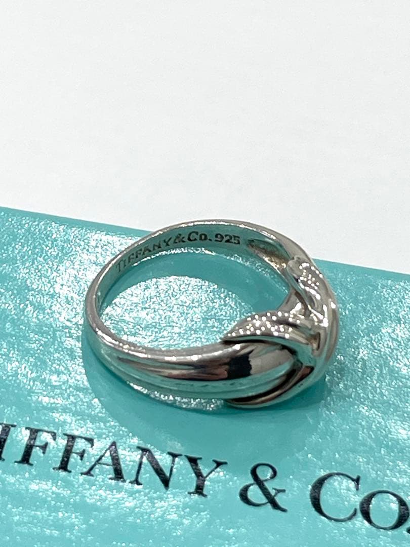 Tiffany&Co. オールドティファニー　シグネチャークロス リング 925