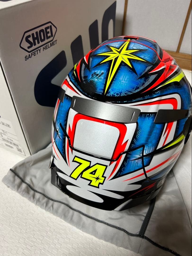 【加藤大治郎】SHOEI ヘルメット 74 X14