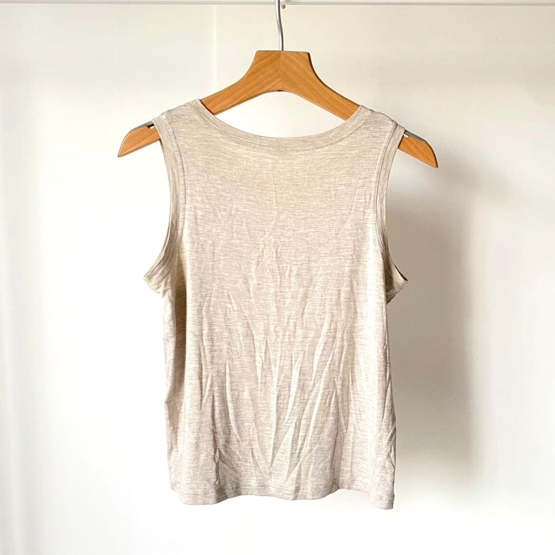 HERMES シルク　ノースリーブ　トップス　マルジェラ期　エルメス　38