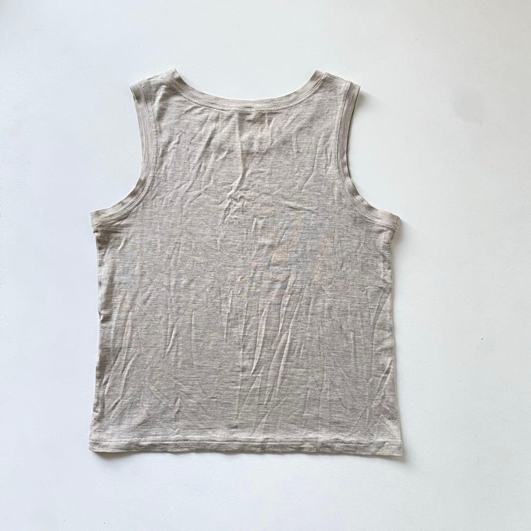 HERMES シルク　ノースリーブ　トップス　マルジェラ期　エルメス　38